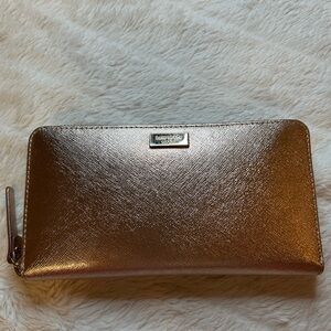 Rose Gold Kate Spade Wallet